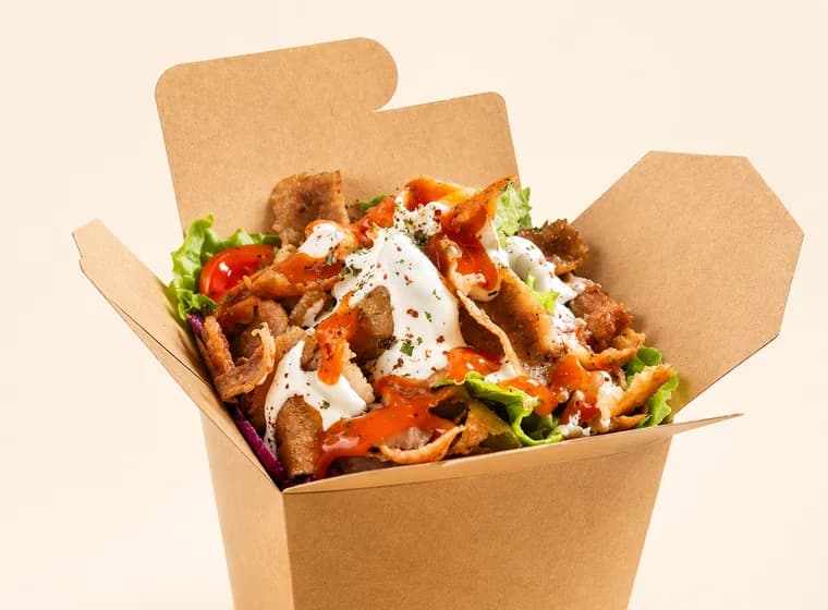 DönerBox mit Pommes – Beispielbild