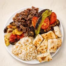 Döner Teller mit Gemüse – Beispielbild