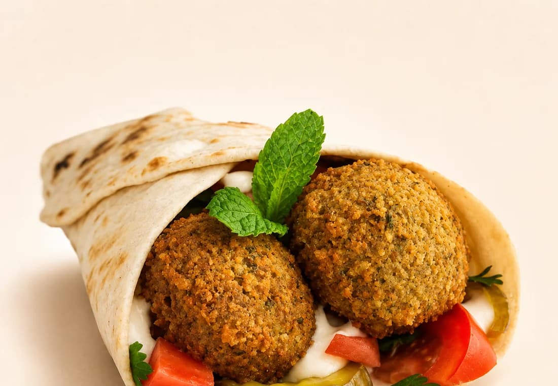 Vegetarisch bei MEGA – Beispielbild